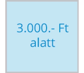 3.000.- Ft alatt