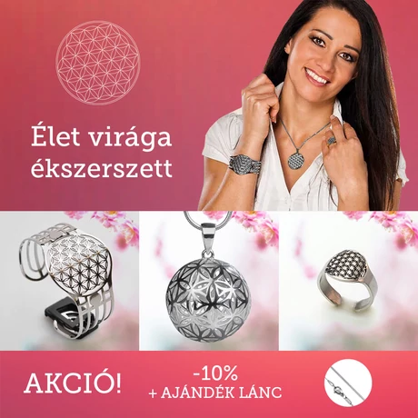 élet virága ékszerszett